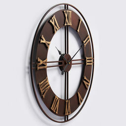 Часы настенные интерьерные «Алазея», серия: Лофт, металл, бесшумные, плавный ход, d=60 см, от батарейки 1хАА