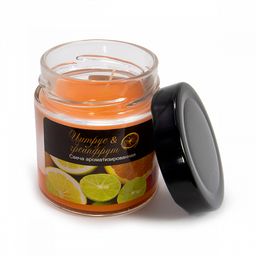 Эко Свеча Цитрус и Грейпфрут время горения 25ч - Сандаловый дом фото 2