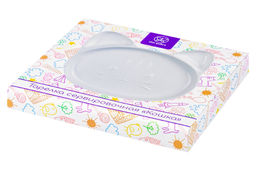 Тарелка сервировочная 20*18*2 см "Кошка" 3 секции