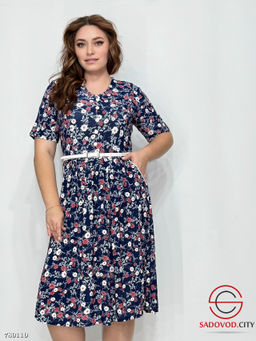 Женское платье с принтом - Bruno фото 2