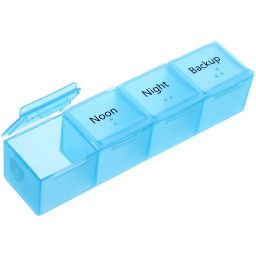 Цена за 2 шт. Таблетница - органайзер 28 ячеек "VOSTOKDOM", 18*10.7*2.8см