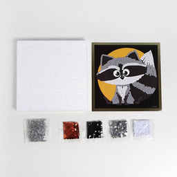 Набор для творчества. Аппликация пайетками Енотик - Школа талантов фото 2