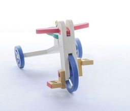 Елочная игрушка - Детский велосипед 1013 Classic Blue Wheels - Idh фото 5