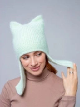 Шапка-ушанка женская Карамелька - Tamasha фото 6