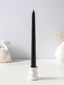 Свеча античная 25 см (набор 3 шт) 58 гр, 7 ч, цв. чёрный