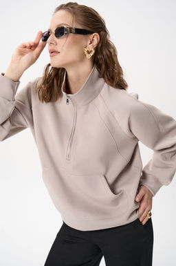 Свитшот Деми (бежевый) - Эльза фото 25