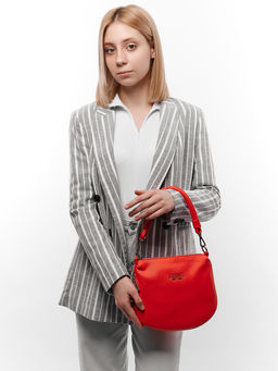 LACCOMA сумка Анжелика-Л815-алый эко кожа хлопок