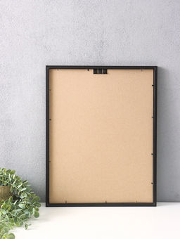 Фоторамка для фото 35х45 см, Elysian, пластик, чёрный с золотом