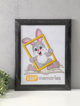 Фоторамка для фото 30×40 см Keep memories Luxe Elegance, пластик, чёрный, (пластиковый экран)