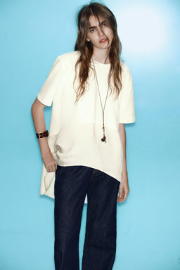 OVERSIZE COMBINED T-SHIRT - Zara фото 2