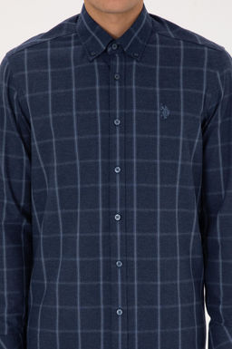 Erkek A__k Lacivert Uzun Kollu G_mlek - U.s. polo assn фото 6