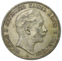 5 марок 1907 года A Германия (Пруссия)