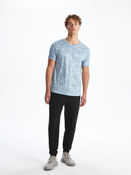 Bisiklet Yaka Erkek Spor Ti??rt