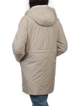 M24-096 BEIGE Куртка демисезонная женская (100 гр. холлофайбер) - Fashion фото 8