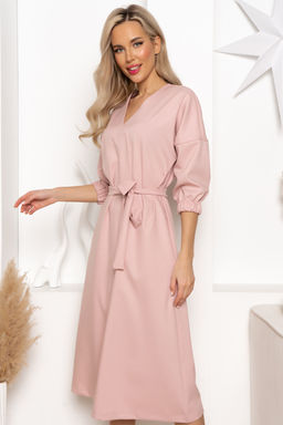 Платье Open Style 6642 пудрово-розовый