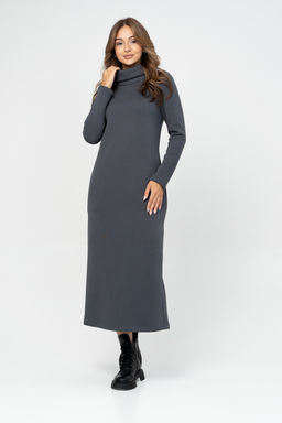 Платье женское 476L17 т.графит - Solo mio фото 4