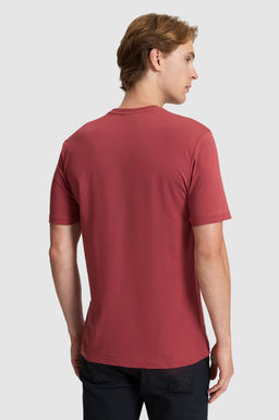 Erkek Vi_ne Regular Fit Bisiklet Yaka Basic Ti__rt