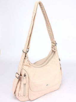 Сумка женская искусственная кожа Guecca-1676 (рюкзак change), 2отд, бежевый SALE 246927 - Adelia фото 6