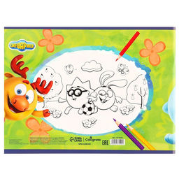 Подарочный канцелярский набор, 8 предметов, «Смешарики»