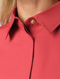 Блузка из легкого хлопкового поплина - Vilatte фото 6