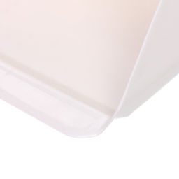 Набор для уборки, щетка для пола с совком "Профи" белый 8813