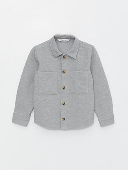 Uzun Kollu Erkek ?ocuk G?mlek Ceket