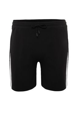 TRENDYOL MAN Buyuk Beden Siyah Regular/Normal Kesim Orta Boy Lastik Belli Renk Panelli Sort TMNSS23SR00046 - Trendyolmilla фото 17