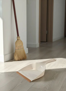 Цена за 2 шт. Совок Spin&Clean Wood, с кромкой, сливочный/бук SC540310000