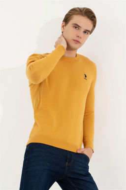 Мужской базовый трикотажный свитер Safran с круглым вырезом Неожиданная скидка в корзине - U.s. polo assn фото 2