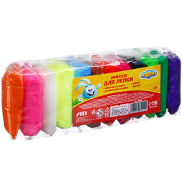 Воздушный пластилин, прыгающий «Смешарики», 12 цветов