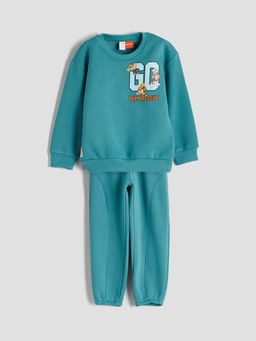 Paw Petrol Bask?l? Erkek ?ocuk Sweatshirt ve E?ofman Alt? 2li