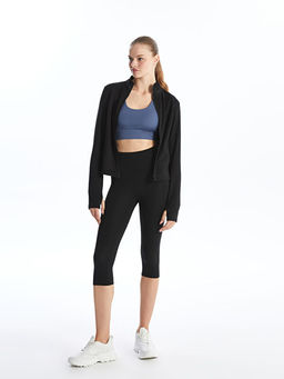 Kad?n Beli Lastikli Ekstra Dar Fit D?z Tayt