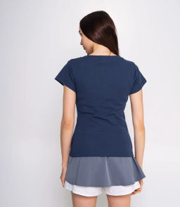 Футболка #ОКТ075003, синий