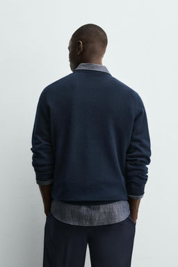WOOL - CASHMERE SWEATER - Zara фото 11