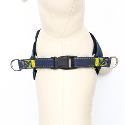 Шлейка Джинс, чёрный подклад, ширина 2 см, ОШ 45-70 см, ОГ 45-70 см - Пижон фото 4