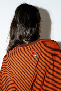 PIPPI L_NGSTRUMP STRIPED T-SHIRT - Zara фото 3