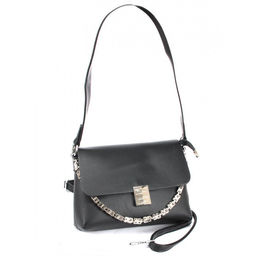 Сумка женская искусственная кожа XHD-6039, 1отд, 2плеч/рем, черный SALE 263261 - Adelia фото 2