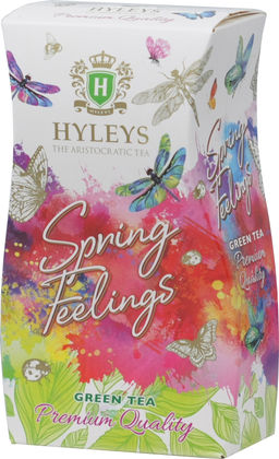 HYLEYS. 8 марта. Spring Feelings. Зеленый чай 50 гр. карт.упаковка