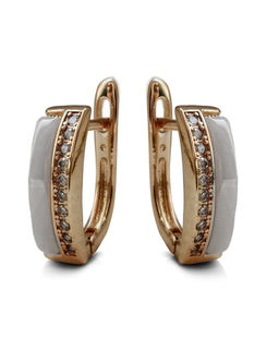 Серьги с керамикой