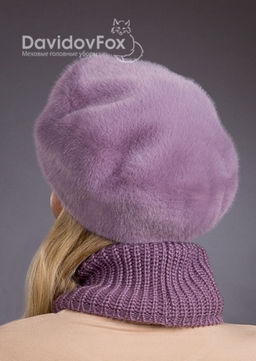 ВИДЕООБЗОР шапка Берет экомех клевер - Davidovfox фото 4