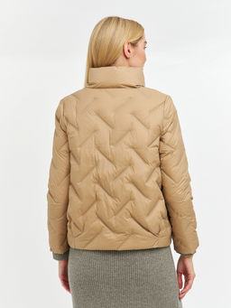 Пуховик женский укороченный на кнопках - Glenfield фото 9