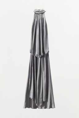 LIMITED EDITION SATIN CAPE DRESS - Zara фото 8