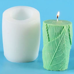 Молд силикононовый «Листочки» 8 х 8 х 11 см