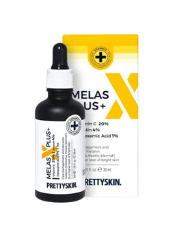 Melas X Plus - Чистый витамин для ровного тона кожи лица отбеливающий, 30 мл