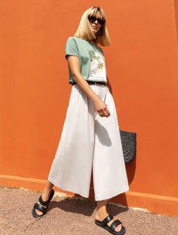 VILATTE / Кюлоты из 100% хлопка