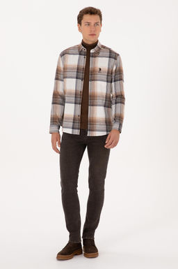 Erkek Camel Uzun Kollu G_mlek - U.s. polo assn фото 4