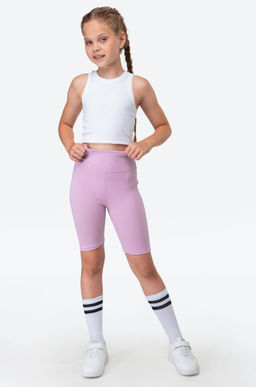 Велосипедки в рубчик для девочки Happyfox