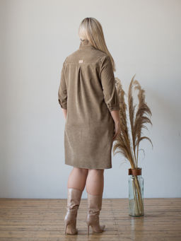 Платье 1385 песочный - Novita фото 8