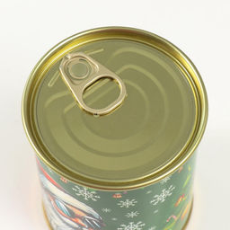 Носки новогодние мужские в банке «Новогоднего настроения», чёрные