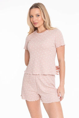 Пижама М325373пб пудровый/белый - Елена фото 3